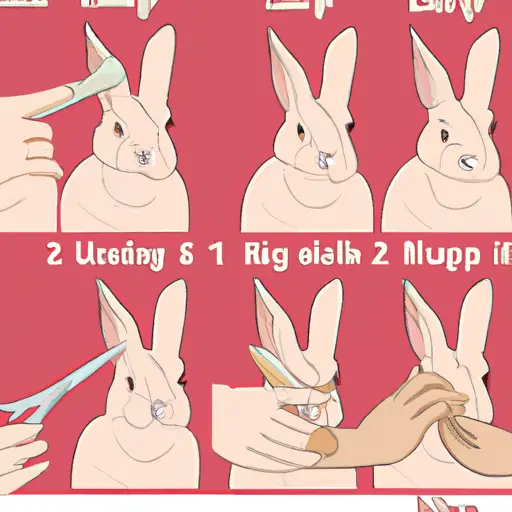 How To Trim The Nails Of A Flemish Giant Rabbit - Nail Clipping Step By Step